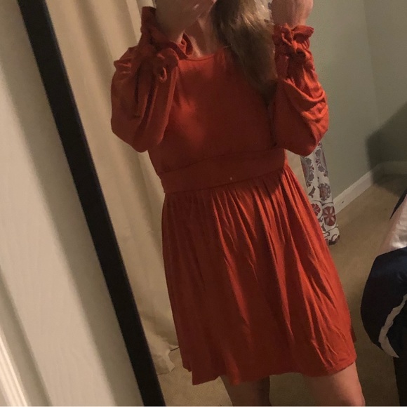 Rachel Pally burnt orange mini dress - Picture 2 of 2